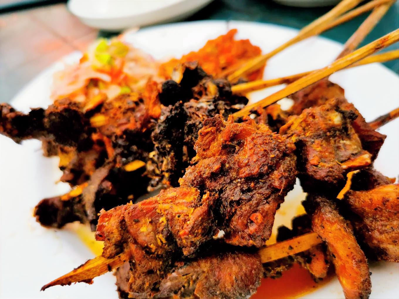 Brochettes d'Agouti